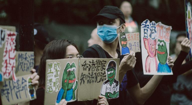 Top rights experts urge repeal of Hong Kong’s national security law